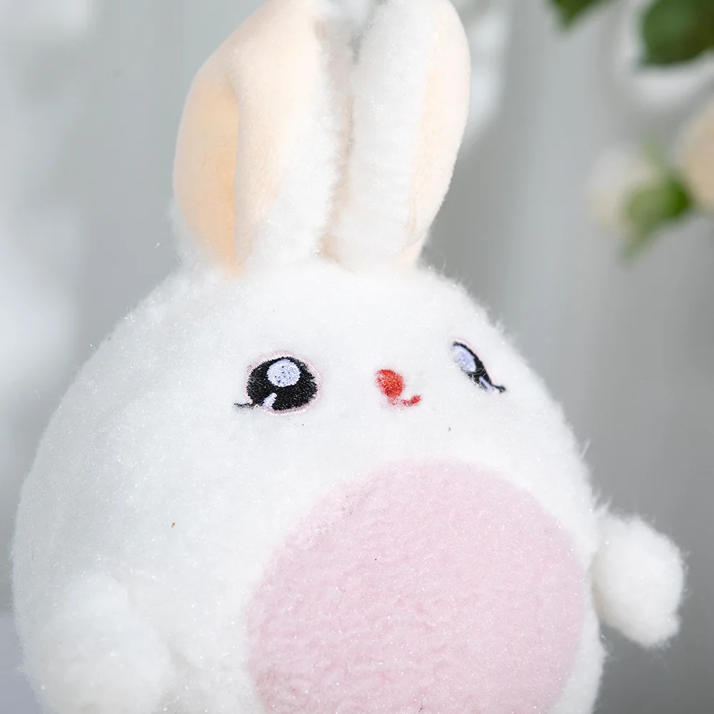 15 センチメートルかわいい長い耳ウサギぬいぐるみバックパックペンダントキーホルダー人形ランドセル装飾キッズギフト