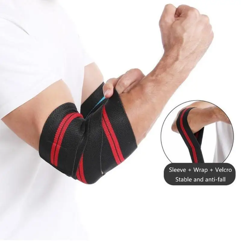 652F أكمام ضغط الكوع للرجال، أغطية الكوع القابلة للتعديل وأشرطة الكوع #1