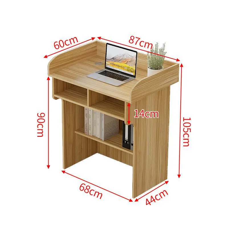 Podium, podium, school podium, conference room, host desk, podium table, training lecture table, classroom teacher desk