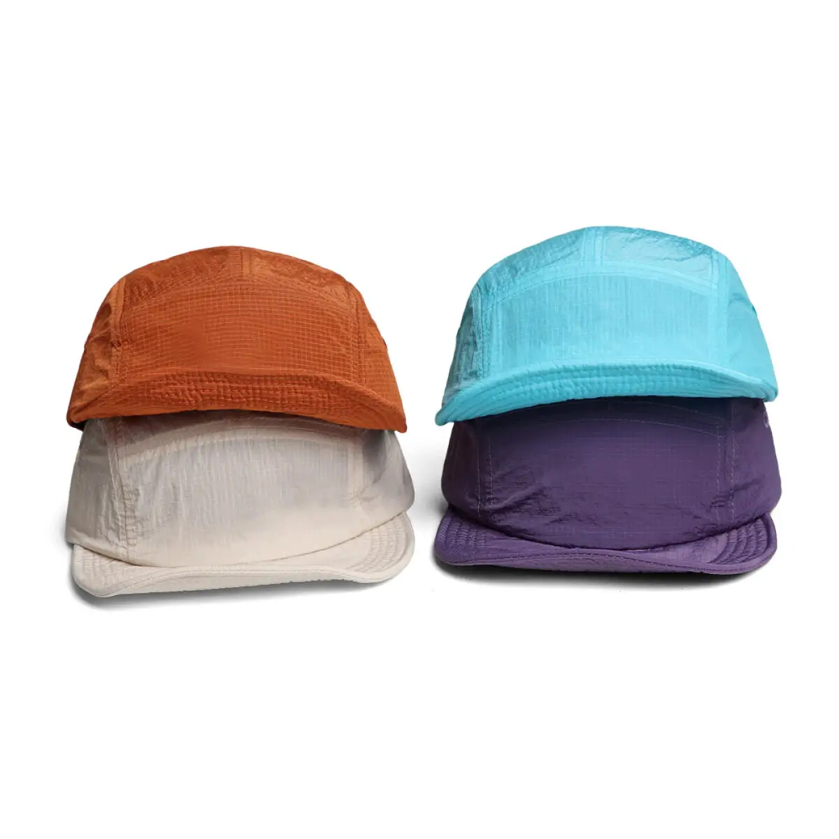Korean 5 Panel Baseball Cap Quick Dry Soft Brim Plain Running Hat Unisex for Camping Hiking Travel Outdoor Casual Wear