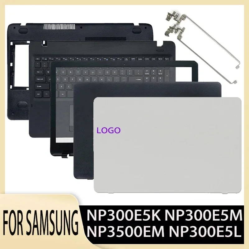 Original New for NP300E5K NP300E5M NP3500EM NP300E5L Laptop LCD Back Cover/Front Bezel/Hinges Cover Palmrest Bottom Case