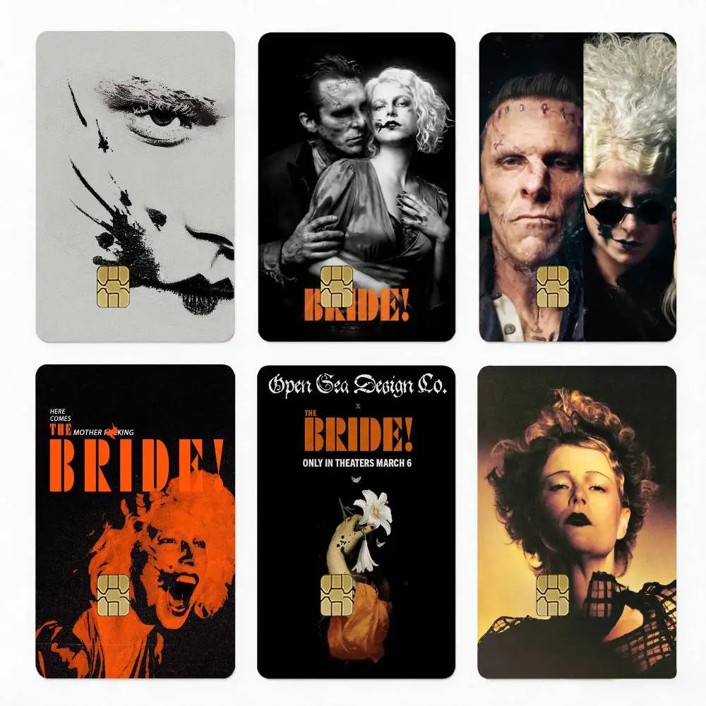 

Moive The B-Bride 4pcs 1Set Film Skin for Debit Credit Bank Visa Card Decal Cover