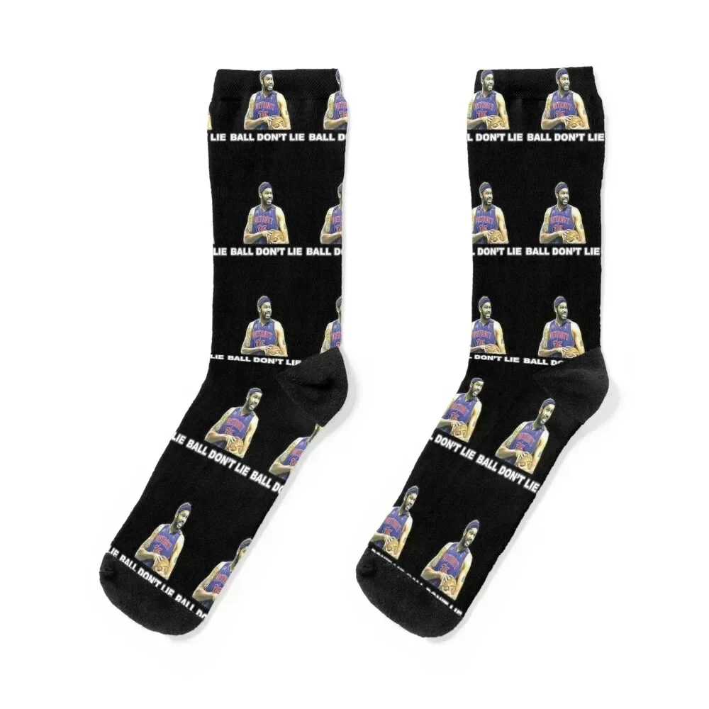 

Rasheed Wallace Ball Don t Lie Classic Short Sleeves Socks anime Men's tennis cartoon Men's Socks Women's