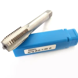 HSS left hand Unified screw thread tap unc unf 5/8 UN UN5/8 5/8-11 LH Fine Thread Straight Flute taps un 5/8-18 UNEF 5/8-24