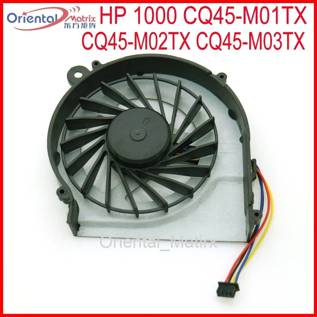 KSB06105HA-9H1X DC5V 0.40A 4Pin For HP 1000 CQ45-M01TX CQ45-M02TX CQ45-M03TX CPU Cooler Cooling Fan