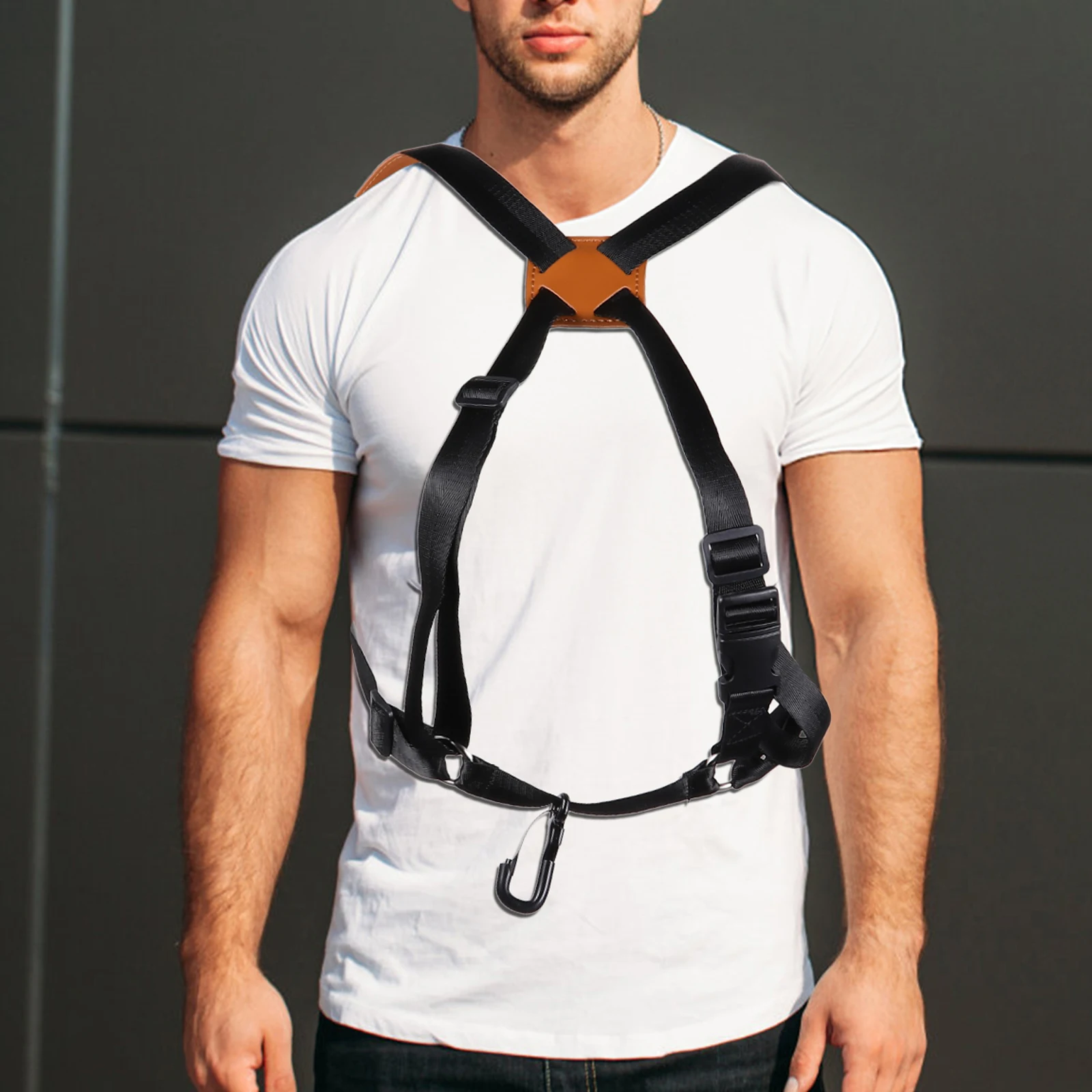

Saxophone Strap Soft Black Small Size Adjustable Neck Harness Shoulder Belt Fit Alto Tenor Soprano Saxophones Clarinet