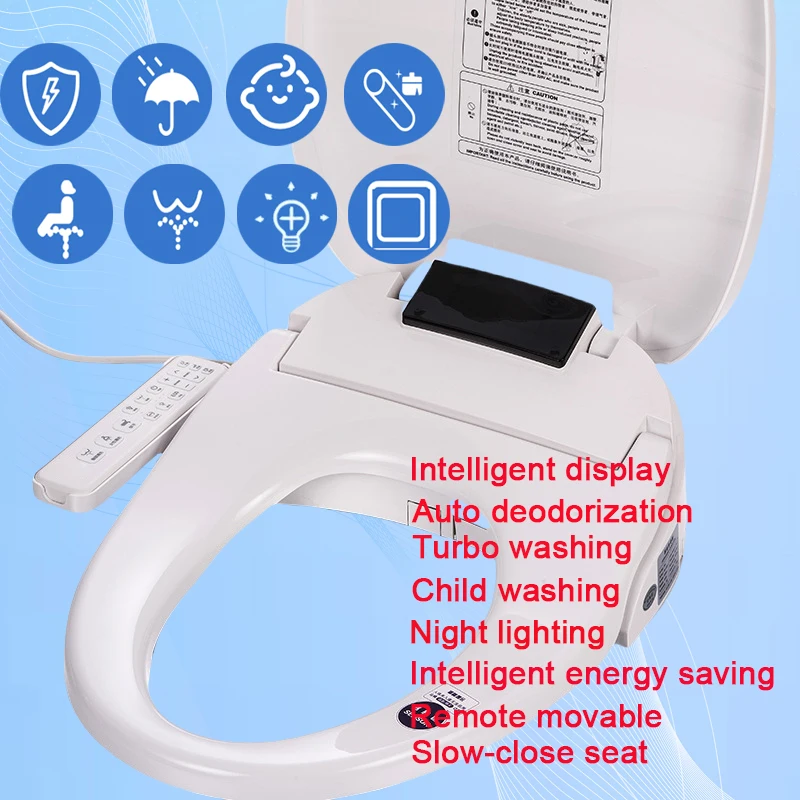 Smart Toilette Japonaise Electric Toilet Seat Bidet Toilet Asiento Tapa WC Inteligente Retrete Japones Japanese Smart Toilet Lid