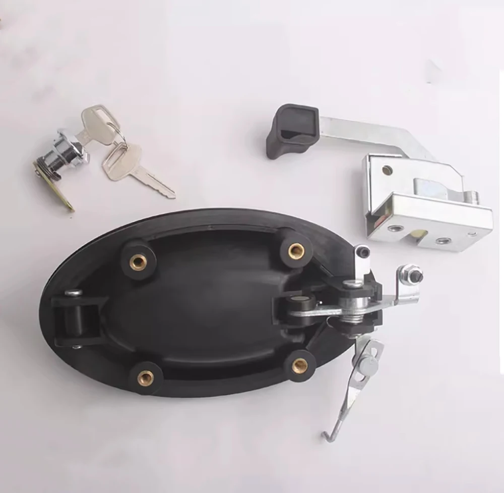

Applicable to Komatsu 56-7/60-8/70-8 excavator accessories cab door lock assembly lock block outer handle