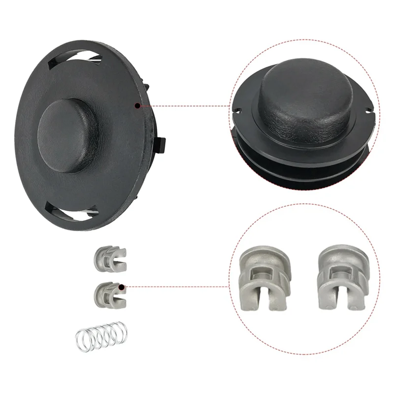 IALJ-Trimmer Head Spool Rebuild Kit For STIHL FS44 FS55 FS83 FS85 FS90 FS110 FS120 FS130 FS200 FS250 Trimmer Autocut 25-2