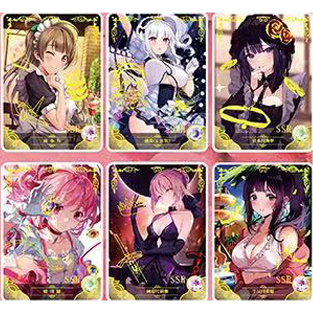 New Goddess Story Booster Card Box TCG Party Collection ragazza costume da bagno natale Bikini Anime gioco per bambini regalo hobby Toys