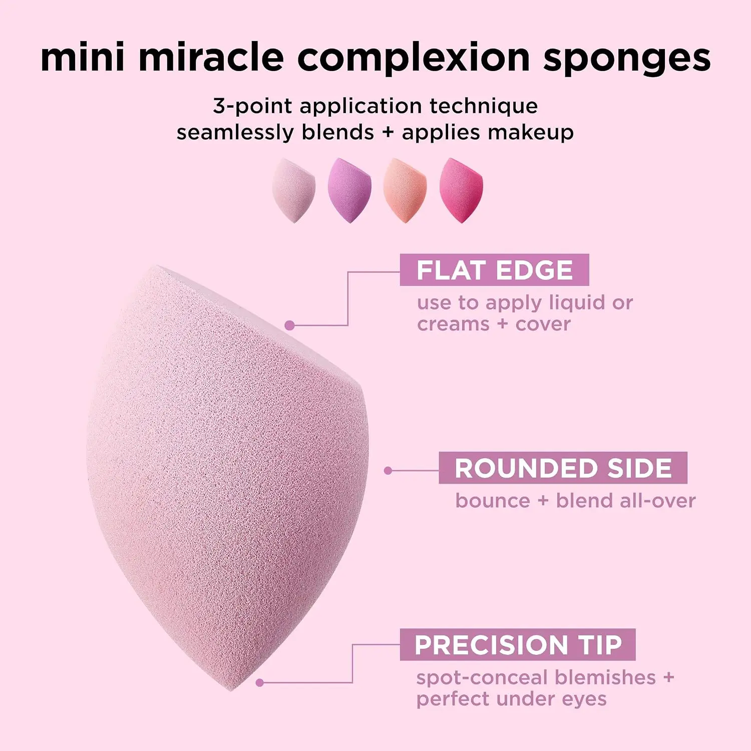 1/5/10/20 PCS Makeup Sponges Set for Foundation Blending Sponge for Concealer Blush Powder, Random Color Blender Make Up Tools