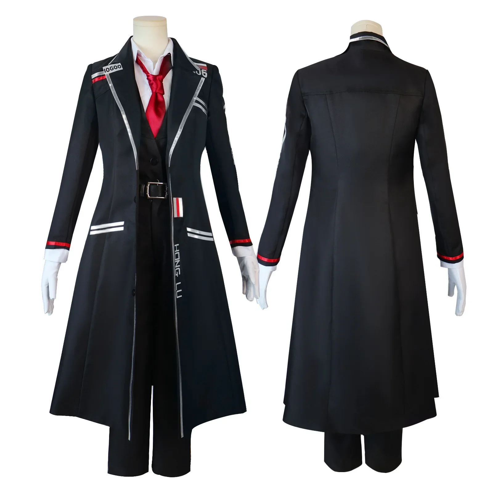 

Limbus Company Hong Lu Cosplay Costume Uniform Disguise Clothing Halloween Carnival Part Suit