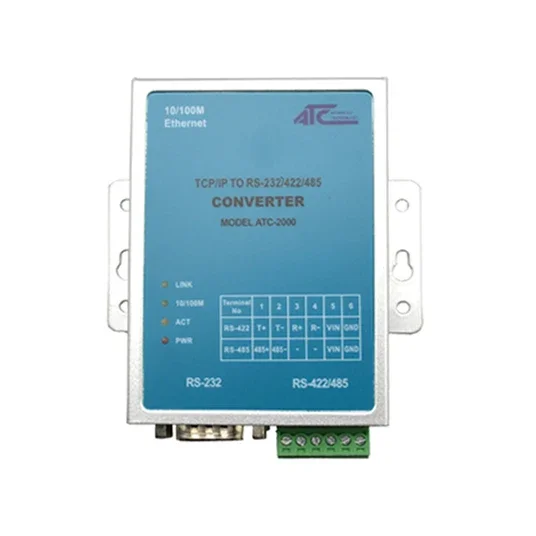 Serial Port RS232/RS485/ RS422 to Ethernet /TCP/IP Server(ATC-2000)