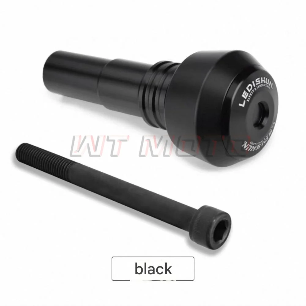 ل ZONTES 350D 350E 350M العادم المضادة للسقوط المطاط مكافحة الإفلات الكرة حماية قضيب حماية المطاط ZONTES 350 d 350 e 350 م #6