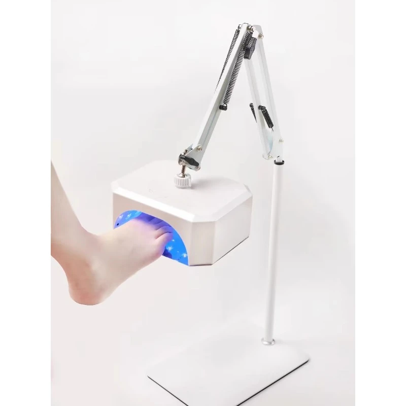 Foot manicure light induction storage phototherapy light UVLED360 degree rotating toenail drying light