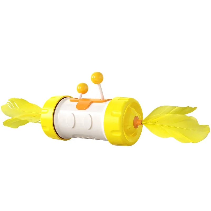 Self Balancing Cat Toy, Automatic Swing Tumbler Interactive Pet Toy Indoor Playing Game for Kitten Cats Pet Supplies