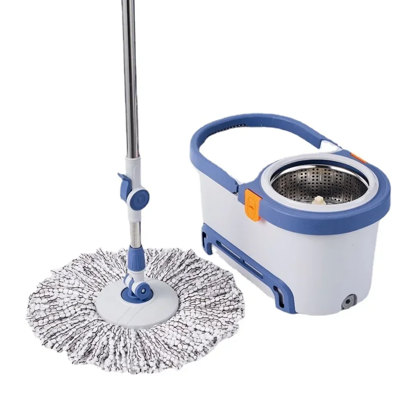 Wholesale Magic Spin 360 Microfiber Mop with Cleaning Mop and Stainless Twisted Pole Mop