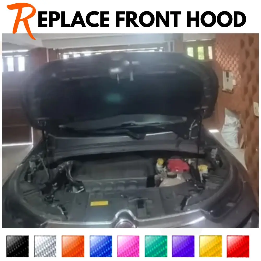 

Амортизаторы капота для Fiat Toro 2016-2021, газовые пружины-упоры, без сверления