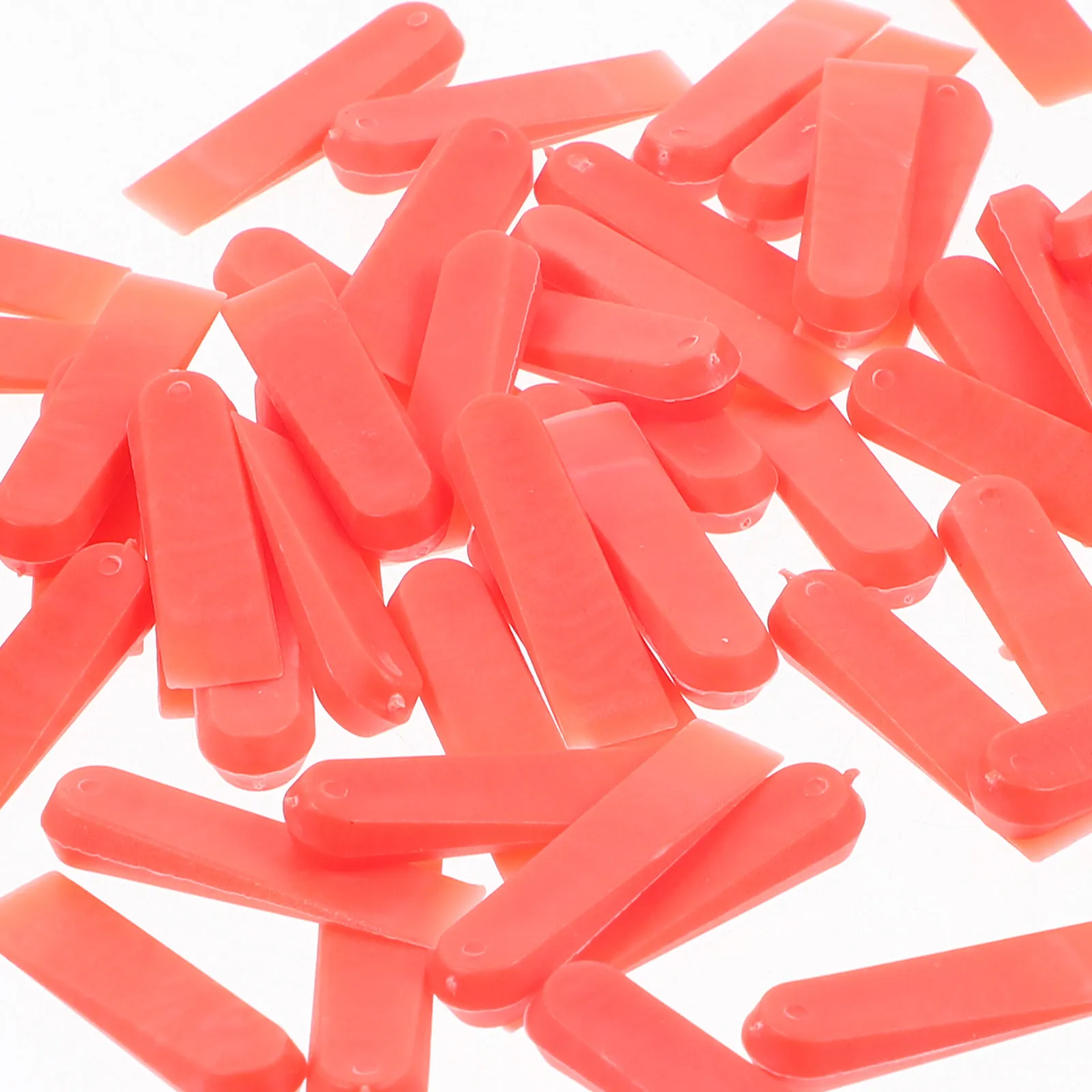 100Pcs Tile Leveling Spacers Plastic Wedges for Floor Wall Installation Avoid Tile Shifting Achieve Perfectly Level Surface