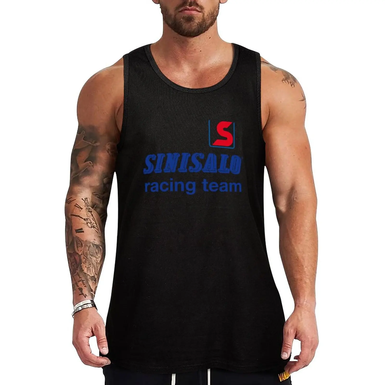 

Sinisalo 80s MX Tank Top Classic Fit Tank Tops Undershirt Everyday Wear