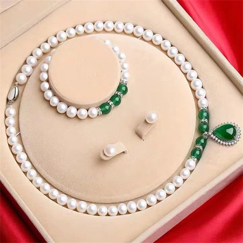 S925 Silver Natural Pearl Necklace For Women To Give To Mother To Girlfriend For Women's Day Mother's Day Birthday Gift