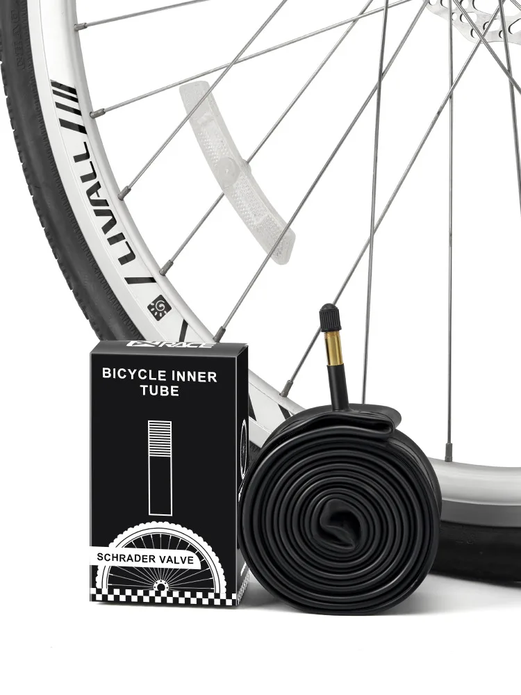 AliExpress riderace RIDERACE Mountian Bike Inne Tyre 48mm Bicycle Inner Tube AV F/V Schrader Presta Valve 20 26 27.5 29 17.5/2.125/2.4 Butyl Rubber