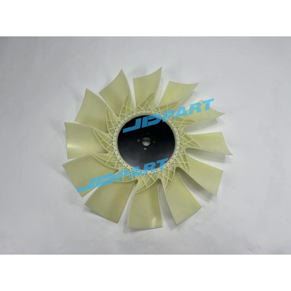 Exceptional Quality Fan Blade 4 Hole 12 Blades For Daewoo Doosan Dh220-5 Excavator Engine Parts