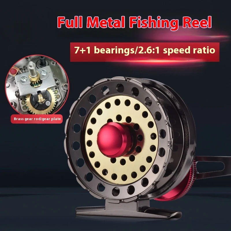 Raft Fishing Wheel Front Wheel Micro Lead Wheels Fishing Rod Rod Wheel Fishing Rod Wheel Speed Ratio Reel Valve Wheel