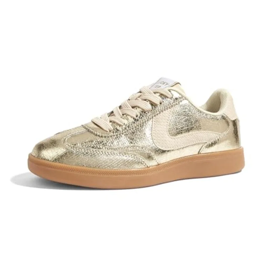 

LUCKY STEP Women's Retro Fashion Sneakers Classic Casual Walking Shoes Non Slip Comfort Skate Shoes