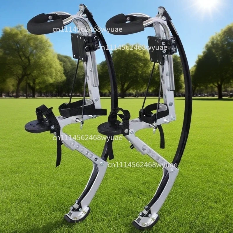 MJ004 Adult Bionic Bouncing Stilts, Outdoor Fitness Kangaroo Jumping Shoes