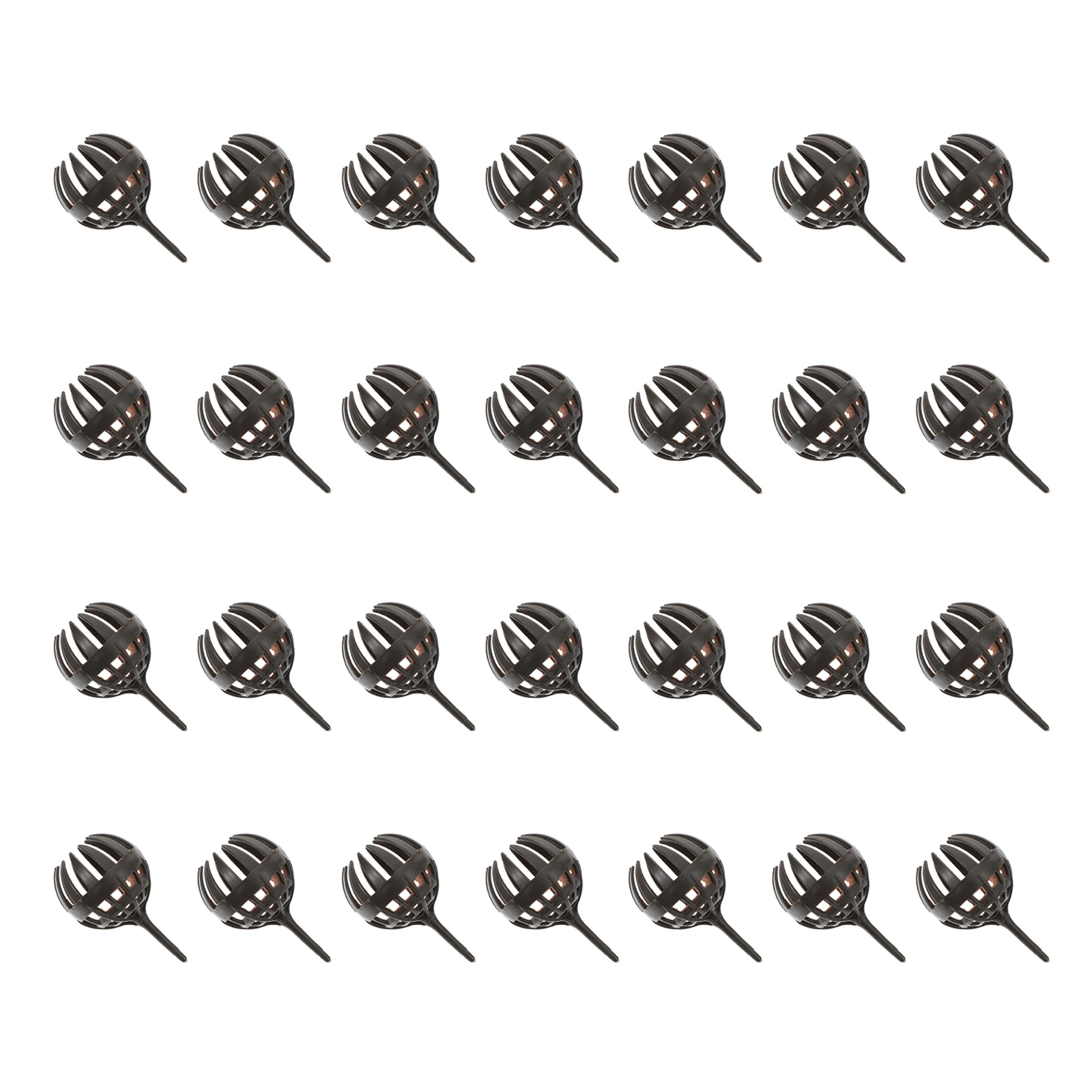

50pcs Box Bonsai Planting Portable Plastic Container Lid Tip Basket Design Gardening Accessory