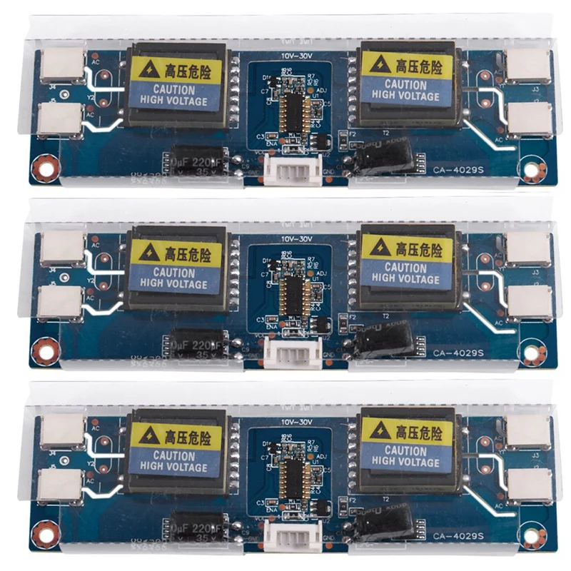

3X Универсальный инвертор CCFL ЖК-монитор для ноутбука 4 ЛАМПА 10-29 в и 15 '-22' широкоформатный