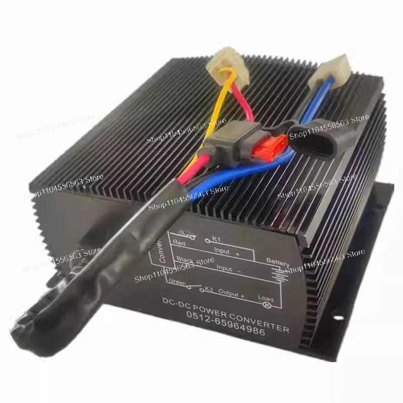 

Электрический экскурсионный автомобиль/грузовик с плоской кроватью, преобразователь мощности до 72 В постоянного тока в 12 В постоянного тока, аксессуар для трансформации напряжения