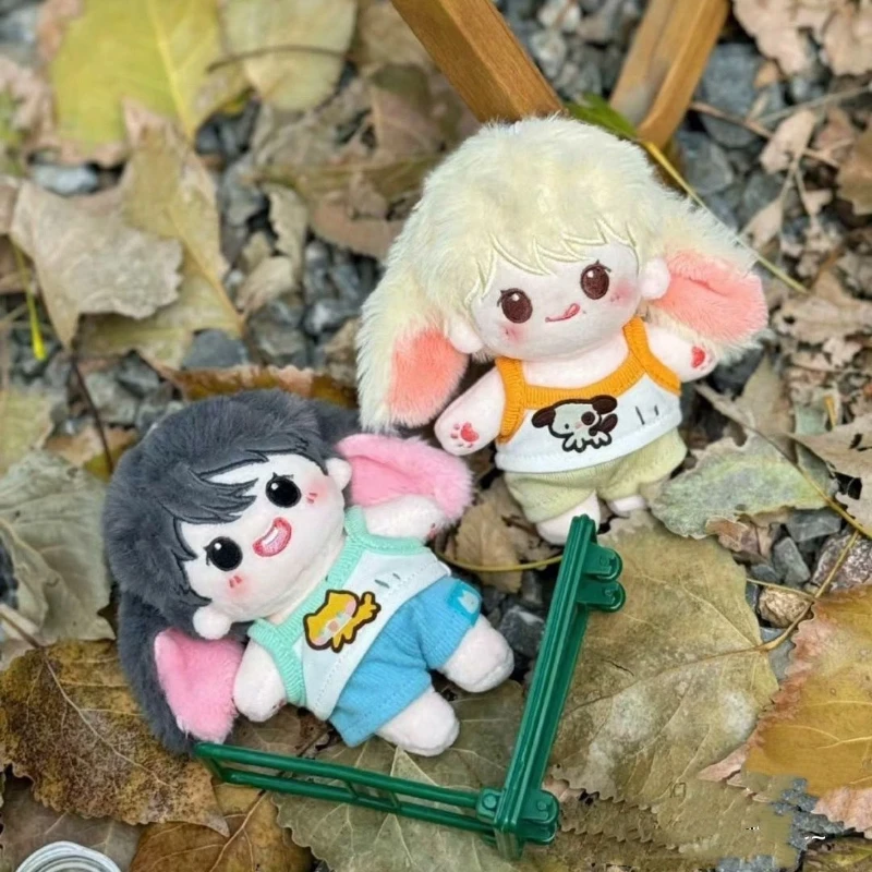 

Stuffed 10cm Game Anime ZB1 Han Dorie Han Yuri Han Weichen Cartoon Body Plush Doll Toy Soft Dress Up Cotton Kid Gift