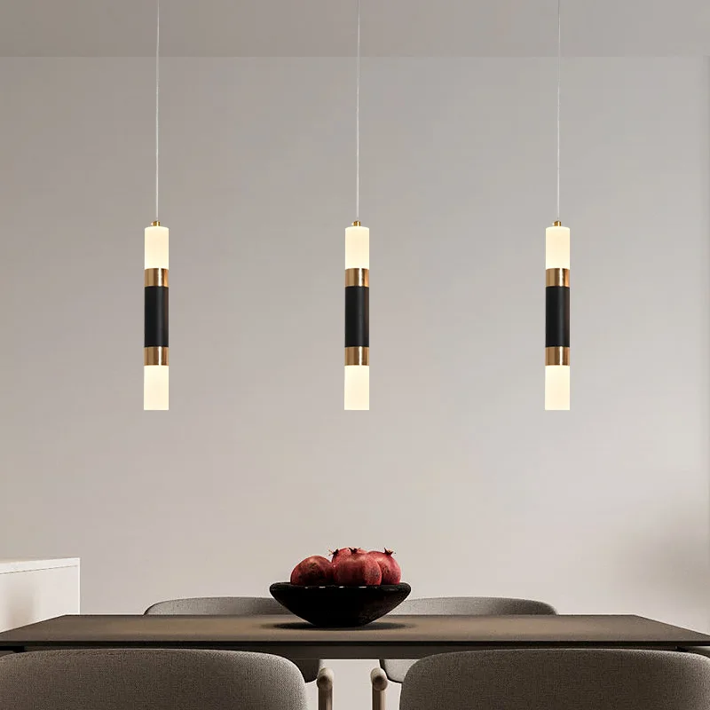 

LED Ceiling Lamp Restaurant Pendant Light Nordic Bar Table Desk Kitchen Hanging Spotlight Dining Room Dec Fixture Chandelier
