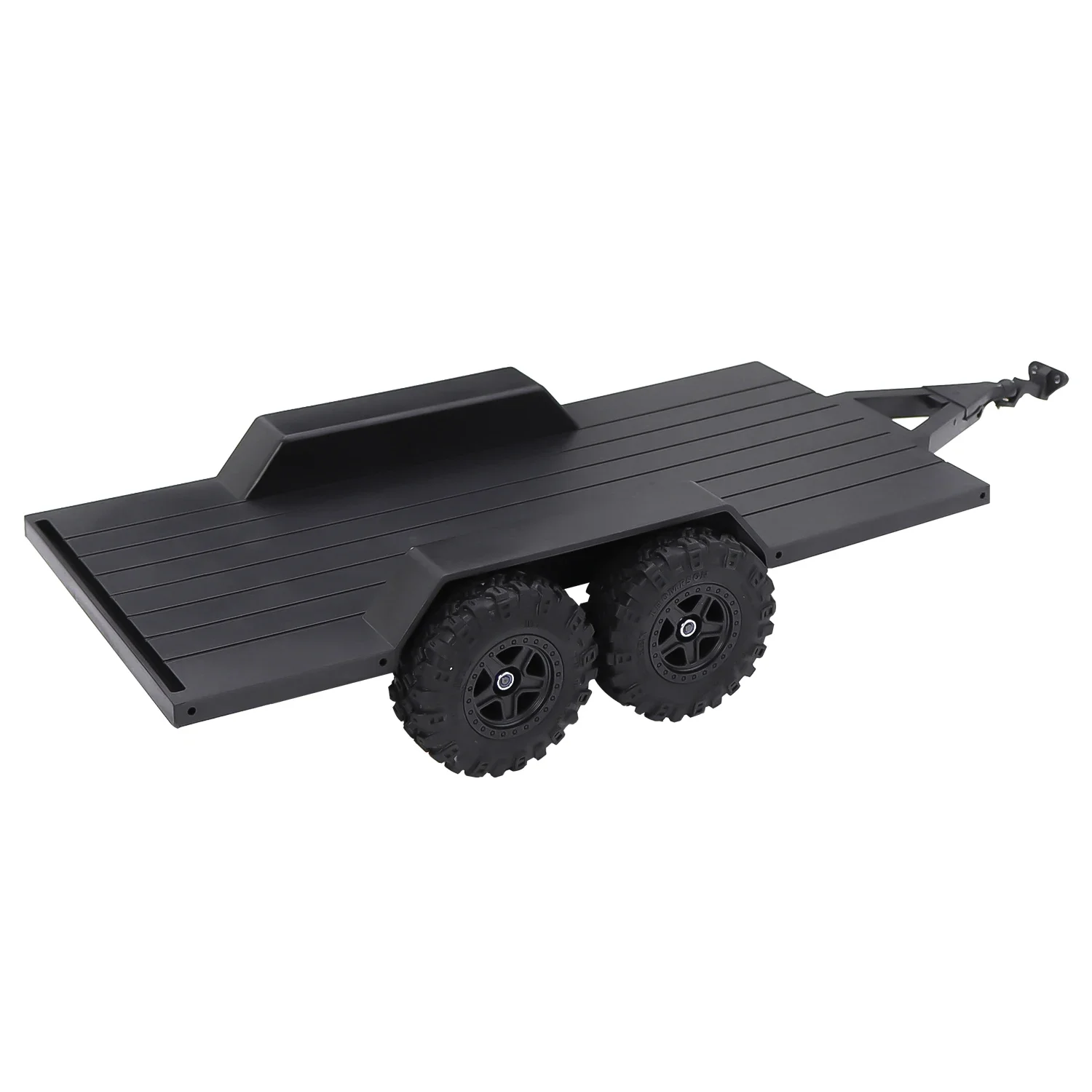 TRX4M Przyczepa użytkowa ABS ze zaczepem do holowania za samochodu do 1/18 RC Crawler Car TRX4-M Defender Bronco Scale Upgrade Parts