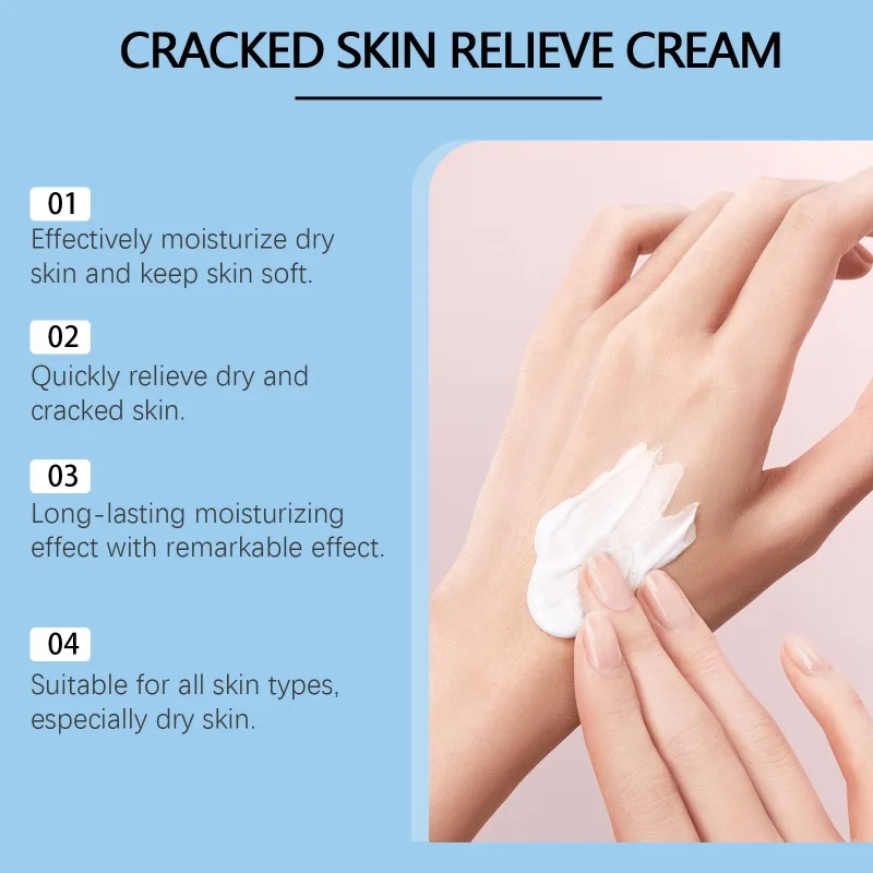 Anti-Drying Crack Hand and Foot Care Deeply Moisturizing Cream Whitening Elbow Heel Massage Foot Care Skin Hand Feet Care Cream