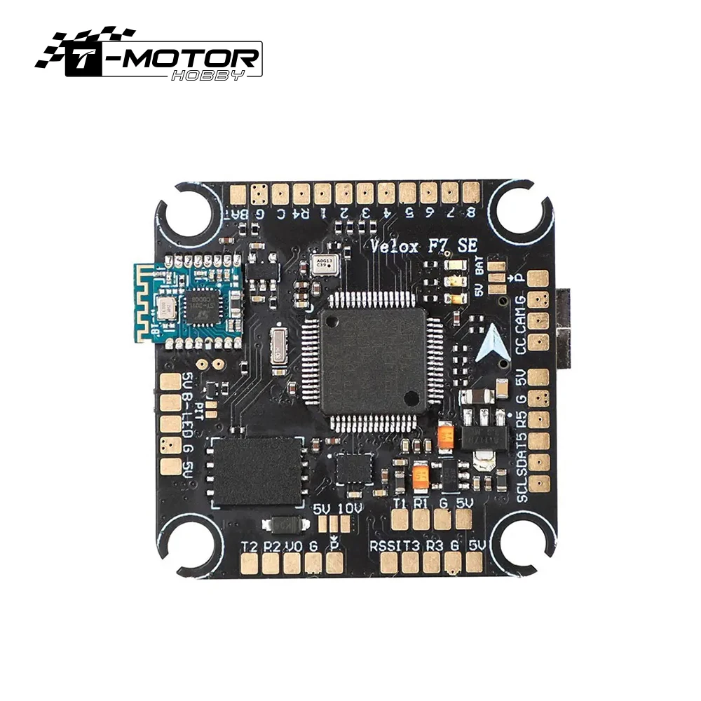 

TMOTOR Velox F7 SE V50A HD Stack FC flight controller ESC FPV racing drones