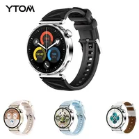 100% Microwear 1.32 ICNH GT5 MINI SmartWatch For WOMEN With 2 strap Bluetooth Call GPS  NFC Heart Rate Compass SmartWatches 2025