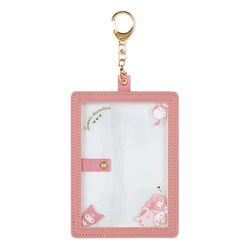 Sanrio Family Support Series 5 Inch Photo Shop Storage Card Holder Pendant Cinnamoroll Kuromi Mymelody Pompom Purin Figures Toys