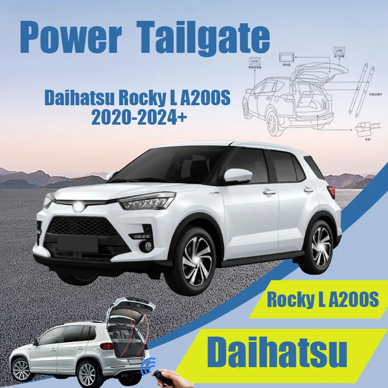 Для Daihatsu Rocky L A200S 2020-2024 автомобильная электрическая задняя дверь модифицированная автоматическая интеллектуальная дверь багажника с электроприводом автоматическая подъемная дверь