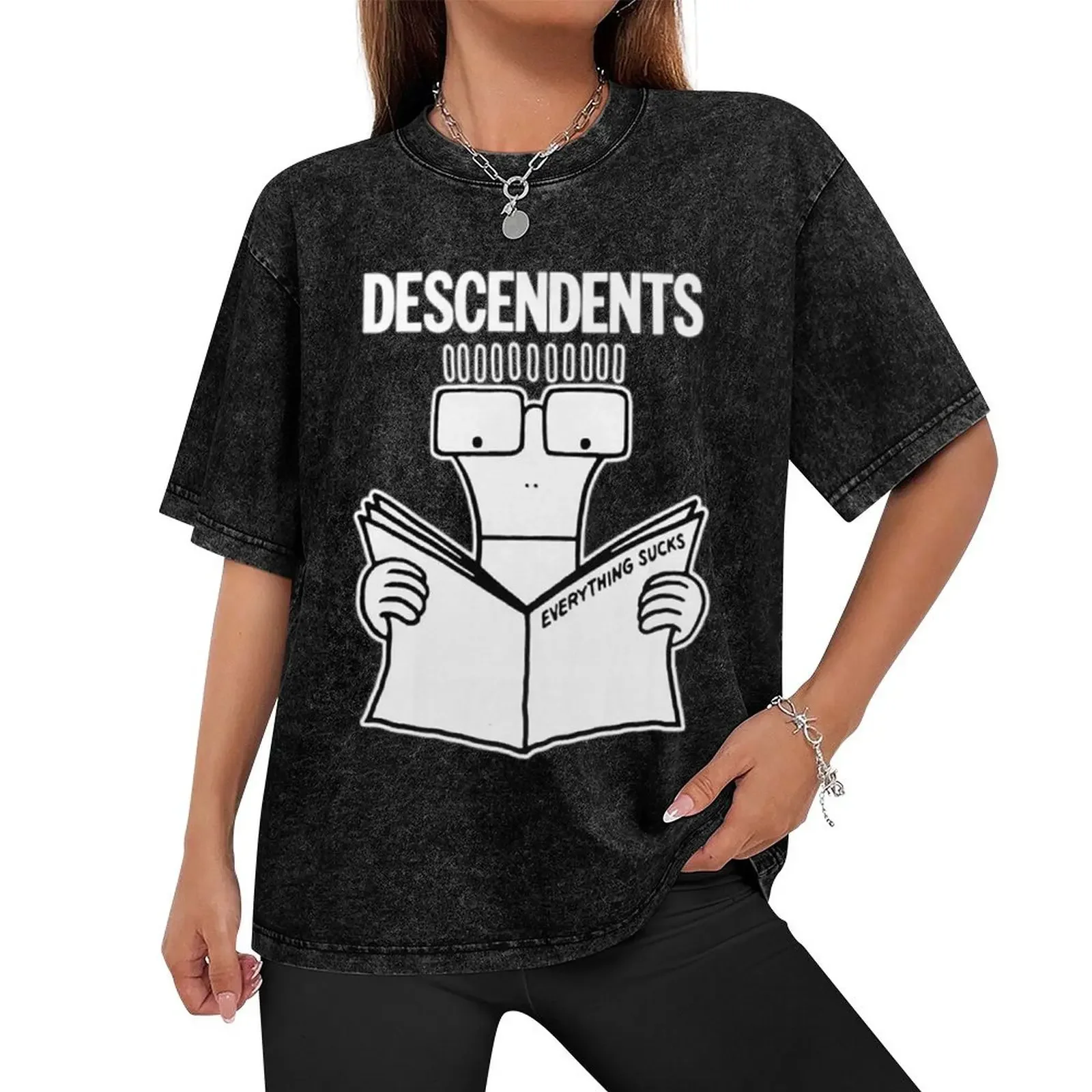 Descendents T-Shirt anime clothes oversized man clothes oversized graphic tee t shirts men