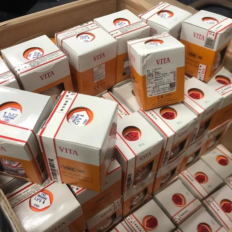 Dental VITA 3D Master VMK 95 26 Color Dentin Porcelain 50g/pc Dental Metal Ceramic Powder Dental Laboratory Materials