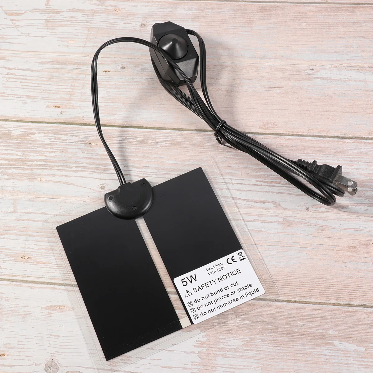 

1Pcs Pet Heating Mat Reptile Heating Pad Thin Flexible Adjustable Temperature Control Warmer for Turtle Lizard Snake Frog