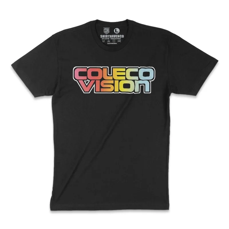 

00012692#A-Coleco Vision Tshirt | Classic Arcade tshirt, Gamer Tshirt, Retro Gaming tshirt, Video Game Tshirt, Cool tshirt, Arca