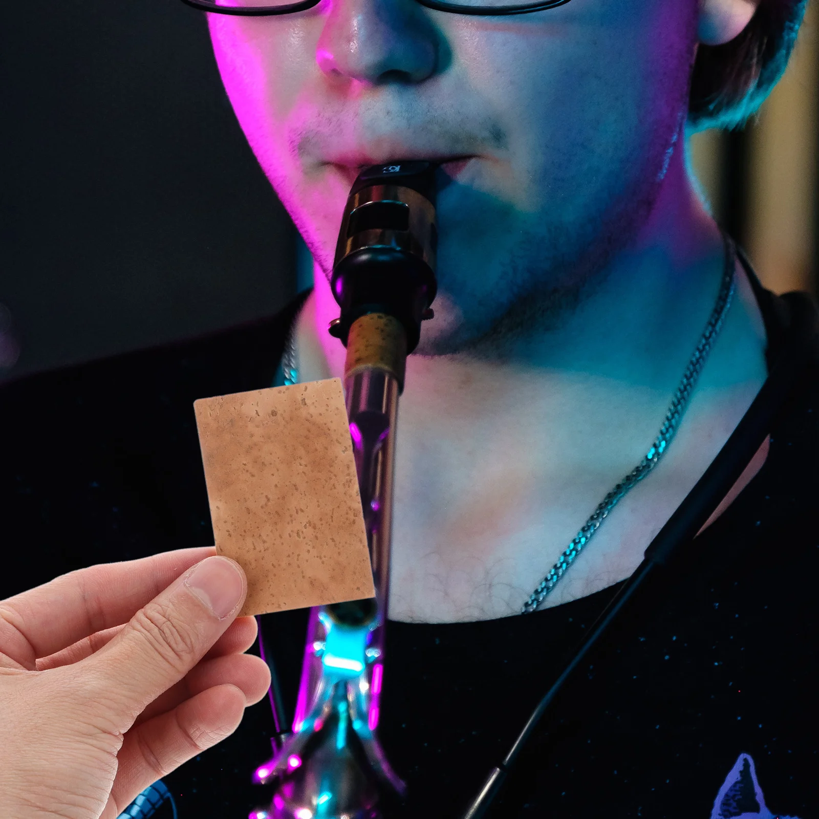 

4Pcs Saxophone Cork Sheets Neck Joint Pads for Alto Soprano Tenor Saxophones and Clarinets Saxophone Accessories