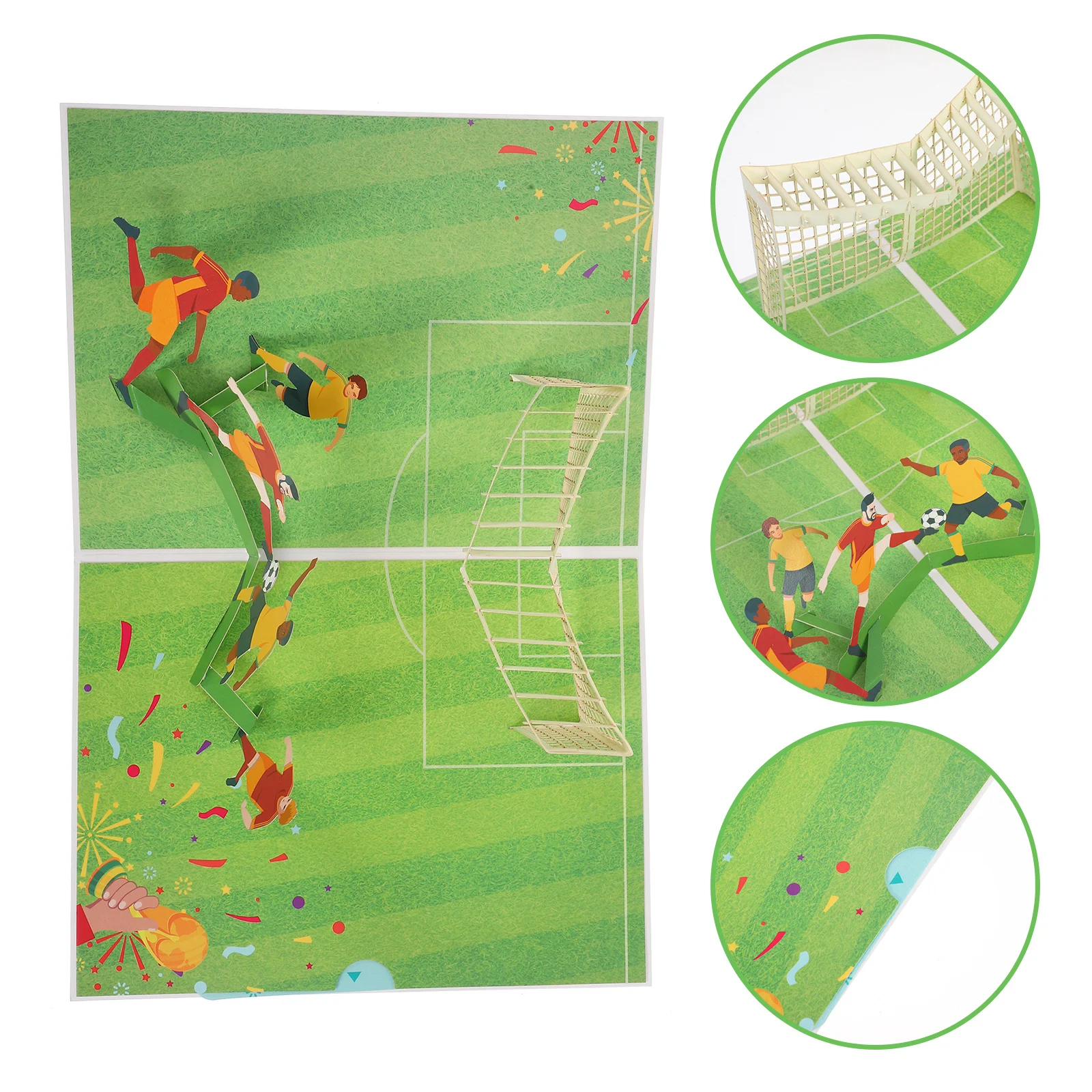 

Sport Birthday Card Sports Ball Pop up Football Popup Soccer Small Greeting Cards Lovely