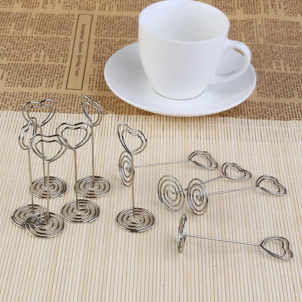 

20 шт. Премиальные настольные держатели для заметок, клипсы для карточек, для фотографий, сообщений, визиток, меню, для свадеб, вечеринок, дома и офиса