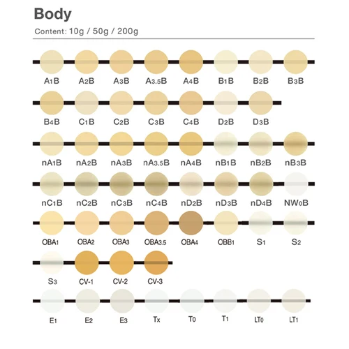 Imagen 2 del producto Kuraray Dental Lab Noritake EX-3 Dental Metal Super Porcelana Polvo (50g) nA1B NW0B EW0B——nB