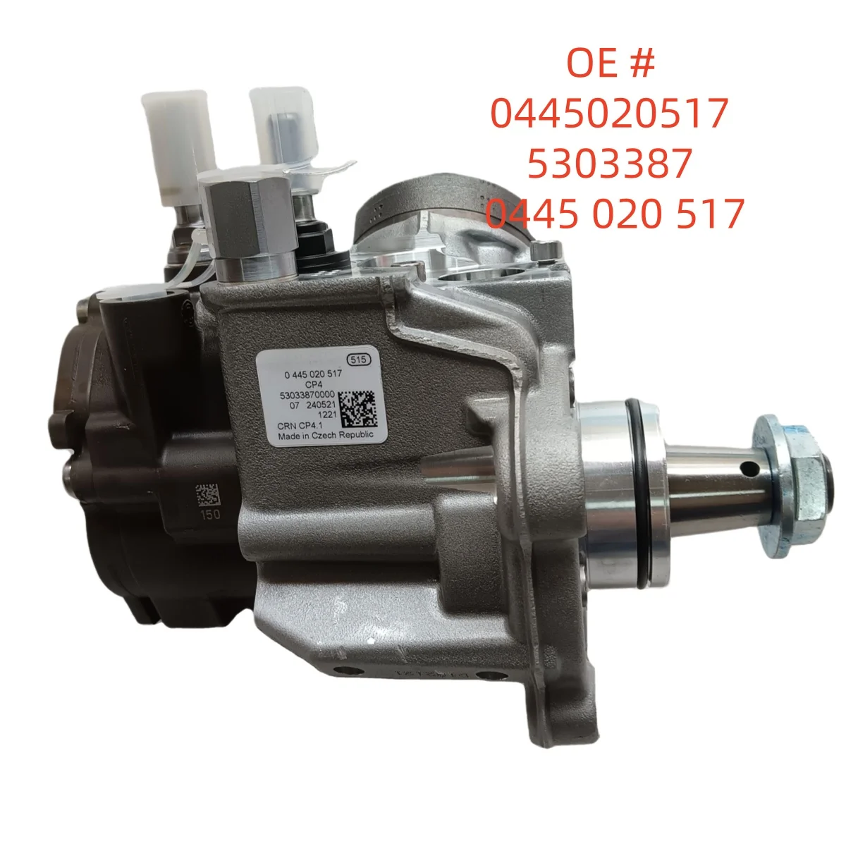 

high quality 0445020517 5303387 0445 020 517 Common rail fuel injection pump For Cummins Isf2.8 Isf3.8